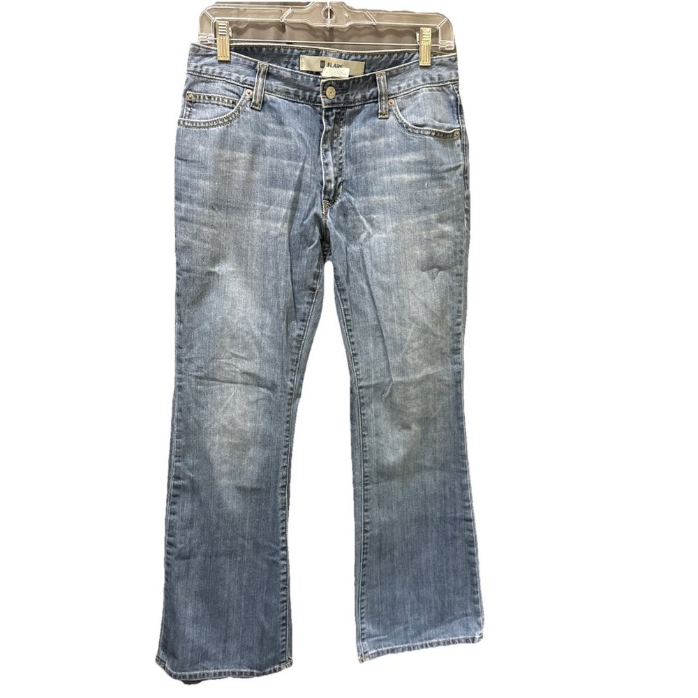 Gap 70’s Flare Jeans Women's Size 4A Blue Regular Low Rise Inseam 26” Ankle